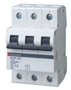 MCB BH-D6 3P 20A 6KA 