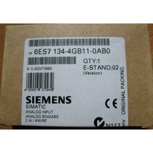 SIEMENS MODULE FOR ET 200S, 2 AI STAND. I-4DMU 15 MM